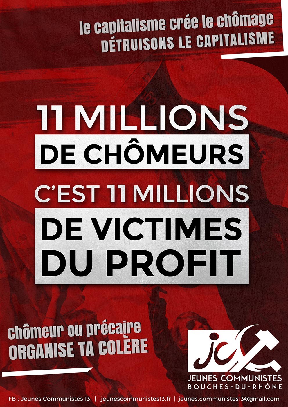 11 millions de chomeurs : 11 millions de victimes du profit