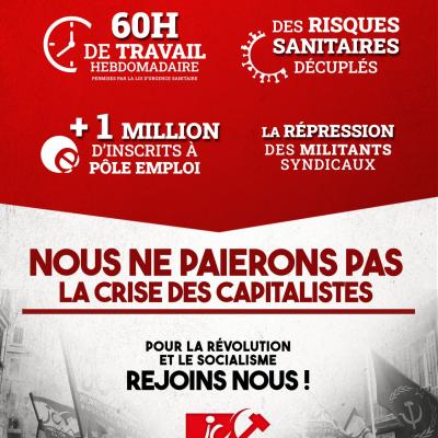 Crise du coronavirus - Nous ne paierons pas la crise des capitalistes